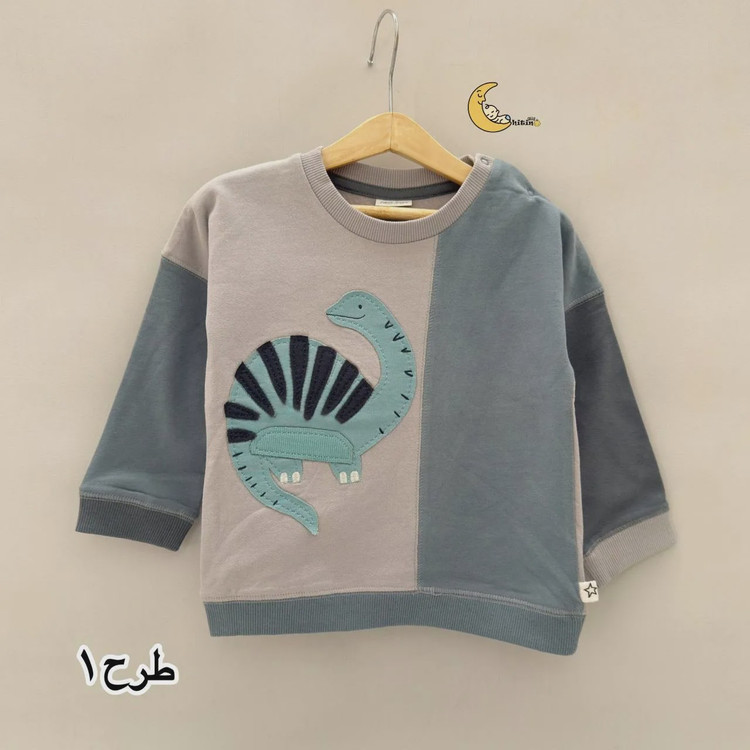بلوز دورس نوزادی نکست طرح دار سایز 0 تا 24 ماه