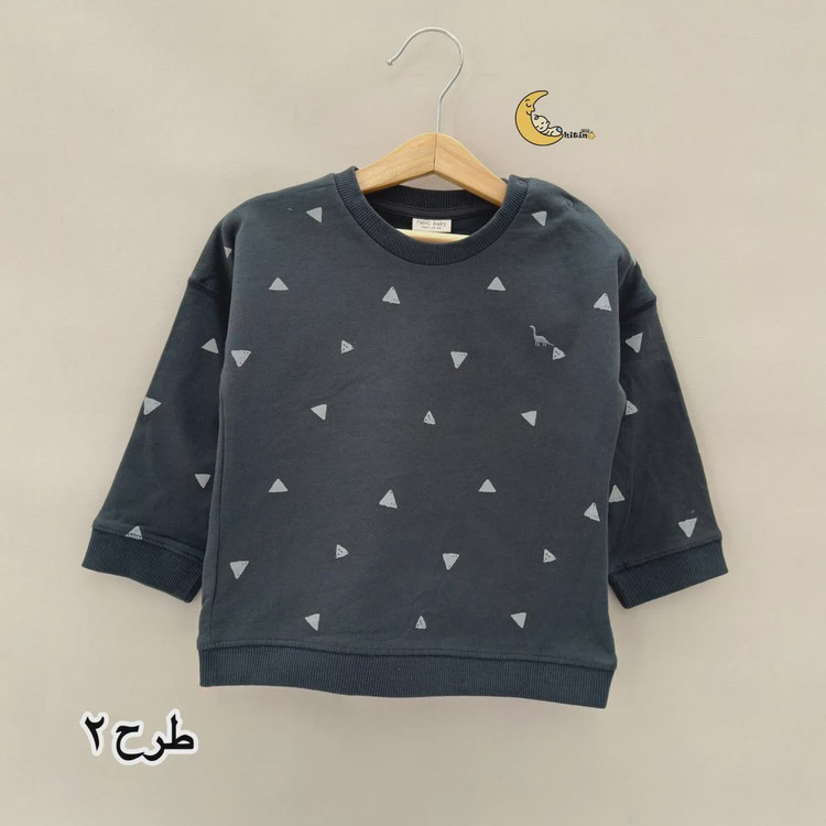 بلوز دورس نوزادی نکست طرح دار سایز 0 تا 24 ماه