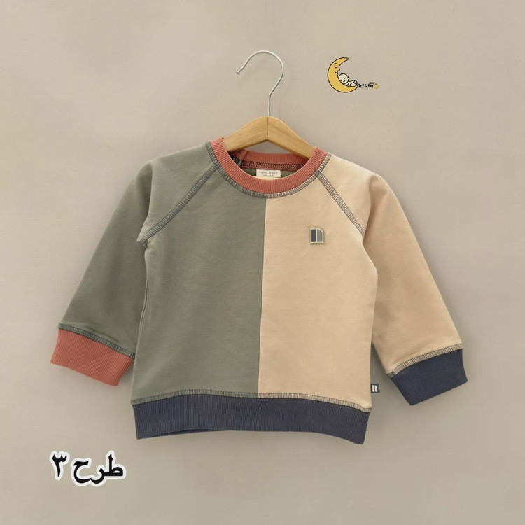 بلوز دورس نوزادی نکست طرح دار سایز 0 تا 24 ماه