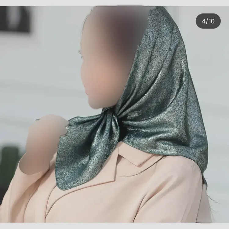 مینی اسکارف ابریشم شاین فلورانس قواره 70 سانت