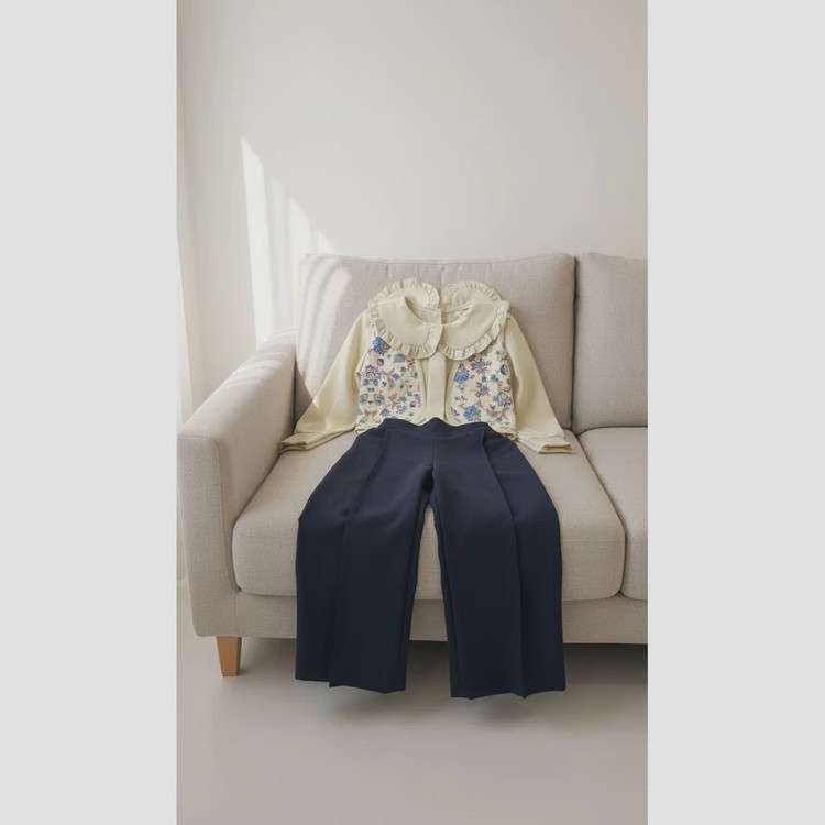 ست سه تیکه مازراتی دخترانه مدل مه گل