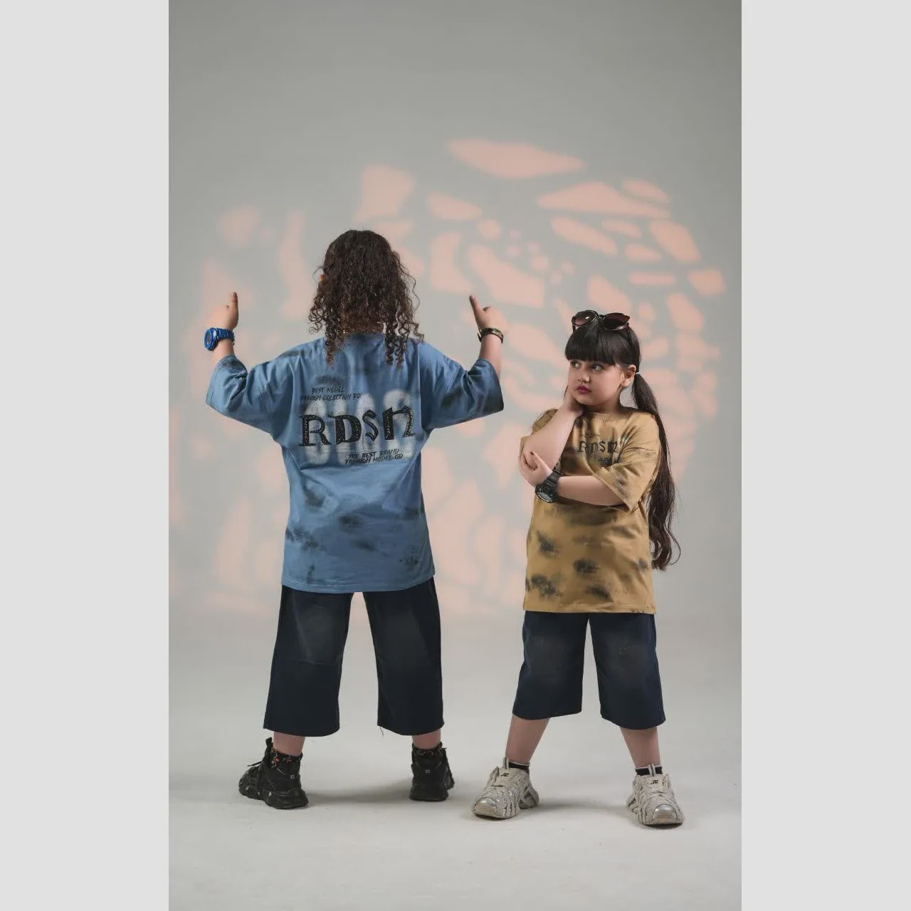 ست تیشرت پنبه لاکرا و شلوارک لی پسرانه طرح RDSN