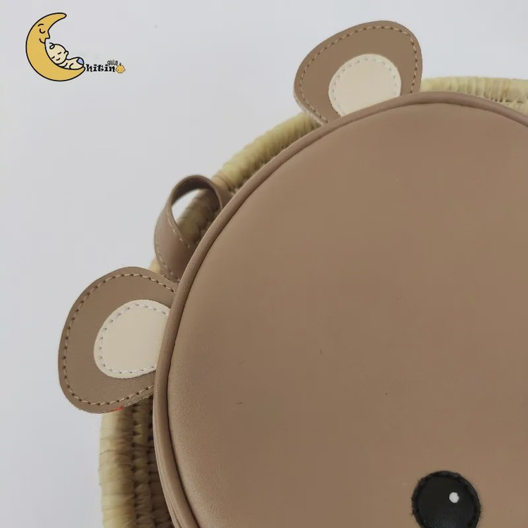 کوله پشتی چرم خرسی مهد کودک و پیش دبستانی دخترانه و پسرانه