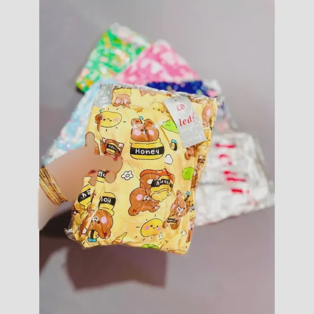 شلوار راحتی زنانه گیاهی وارداتی قواره بزرگ طرح دار جیب دار سایز 38 تا 50