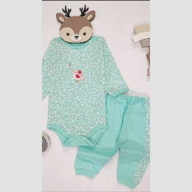ست بادی و شلوار بچگانه نرم و لطیف در سه سایز مختلف
