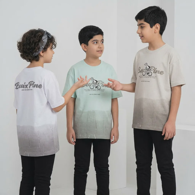 تیشرت باکسی اسپرت انیمه دخترانه و پسرانه کد MM381