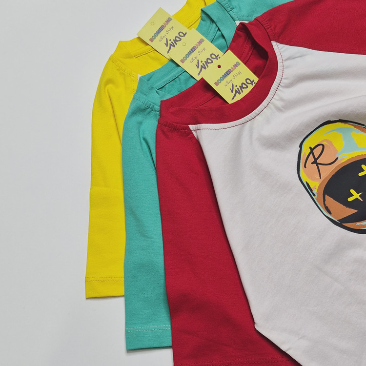 تیشرت کلاهدار طرح انیمه لش دخترانه و پسرانه سایز 3 تا 13 سال