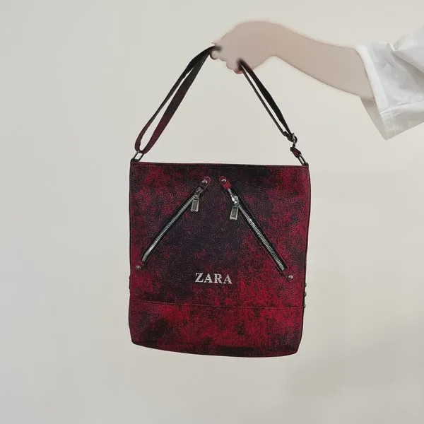 کیف ایستاده رودوشی طرح زارا مدل 1158 جادار و شیک زنانه