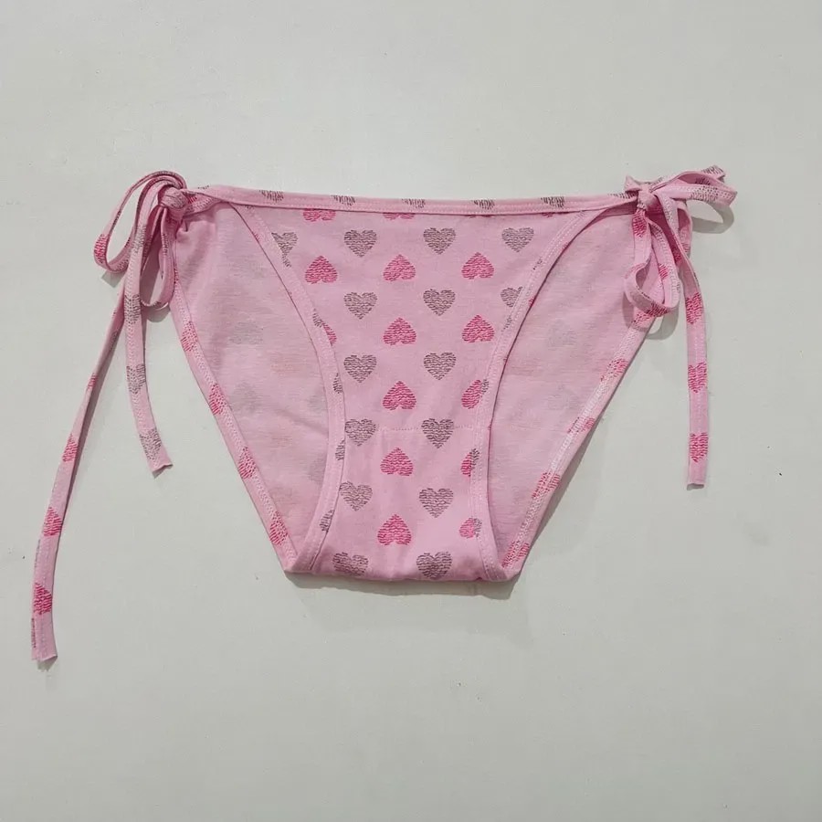 شورت بیکینی گره ای زنانه کد 1420 با قابلیت تنظیم دور کمر