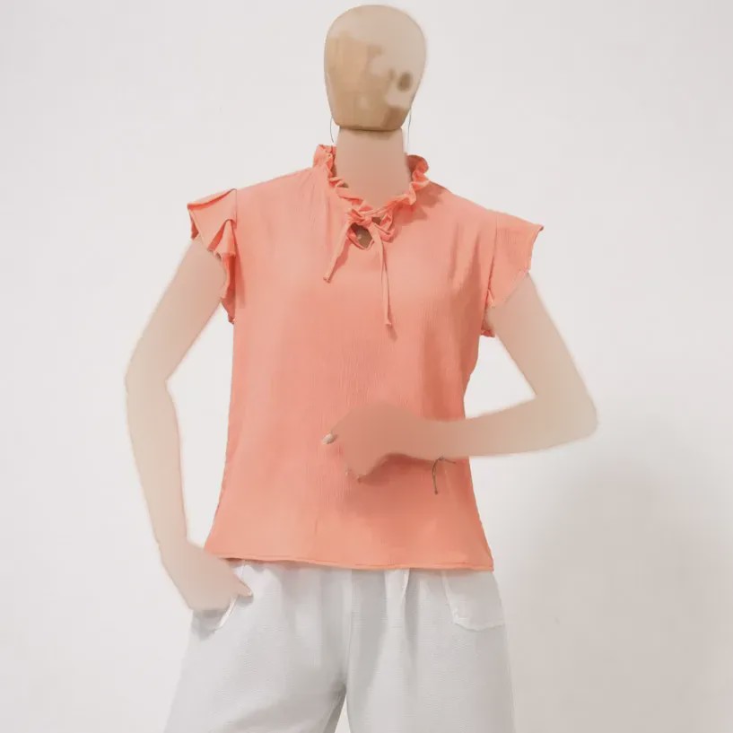 تاپ مجلسی زنانه جنس کریشه کد 1429