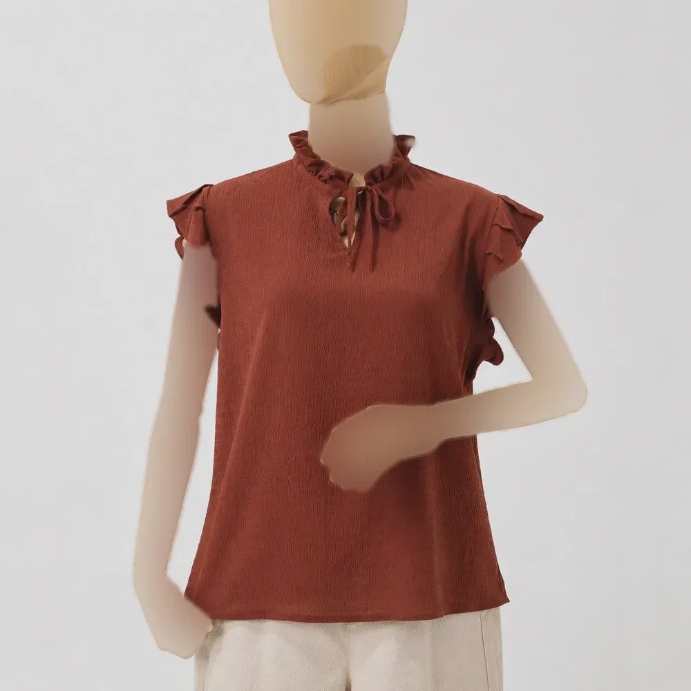 تاپ مجلسی زنانه جنس کریشه کد 1429