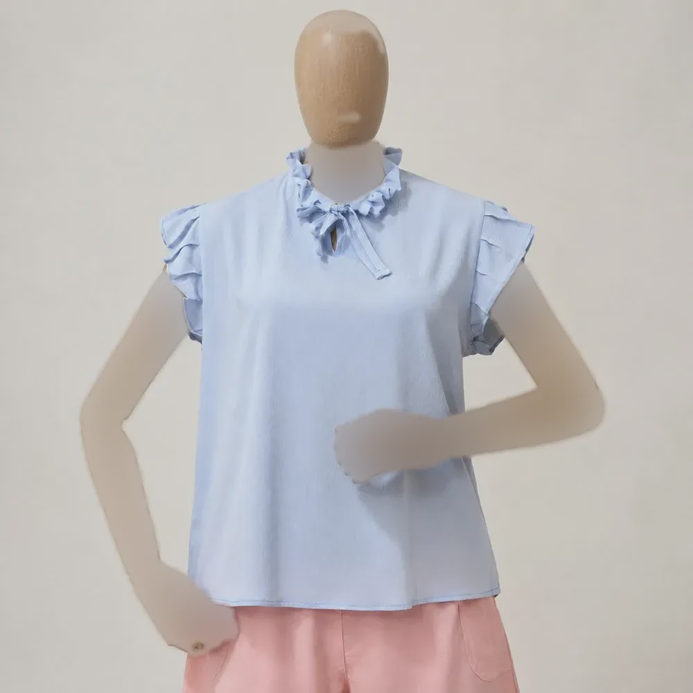 تاپ مجلسی زنانه جنس کریشه کد 1429