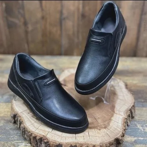 کفش راحتی رسمی مردانه طبی دوردوخت کف دوخت مدل جردن چرم صنعتی