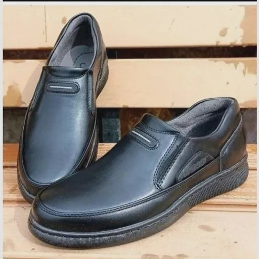 کفش راحتی رسمی مردانه طبی دوردوخت کف دوخت مدل جردن چرم صنعتی