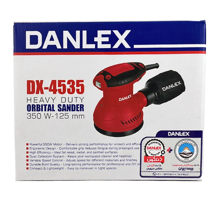 سنباده لرزان اوربیتال دنلکس 350 وات مدل DX-4535