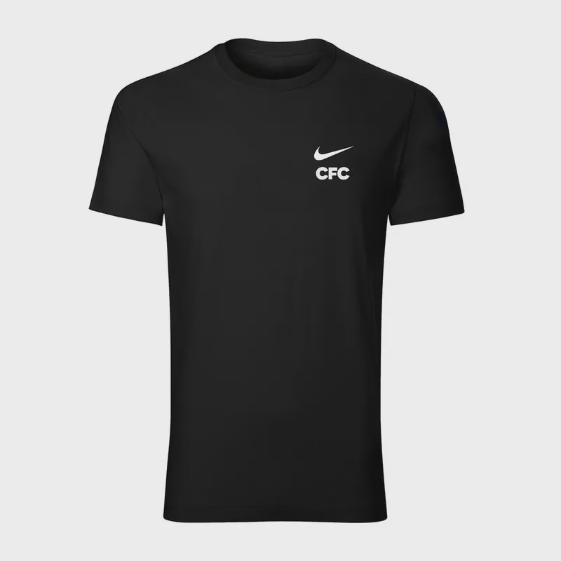 تی شرت آستین کوتاه مردانه نخ یقه گرد مشکی مدل UFC 66223