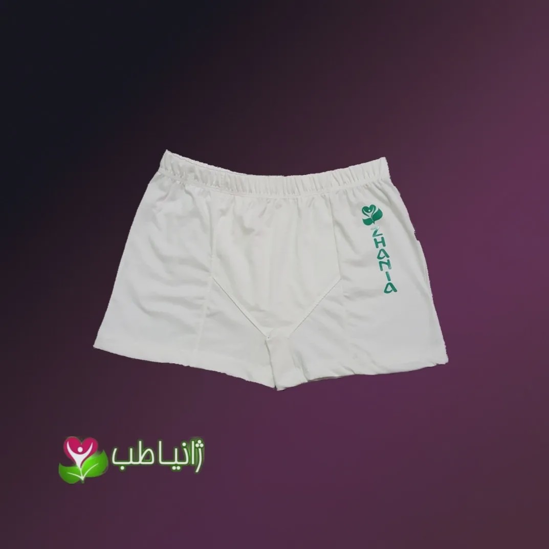 شورت نیم پا مردانه ژانیاطب صد در صد نخی ضد بو و قارچ مناسب مردانه و نوجوان