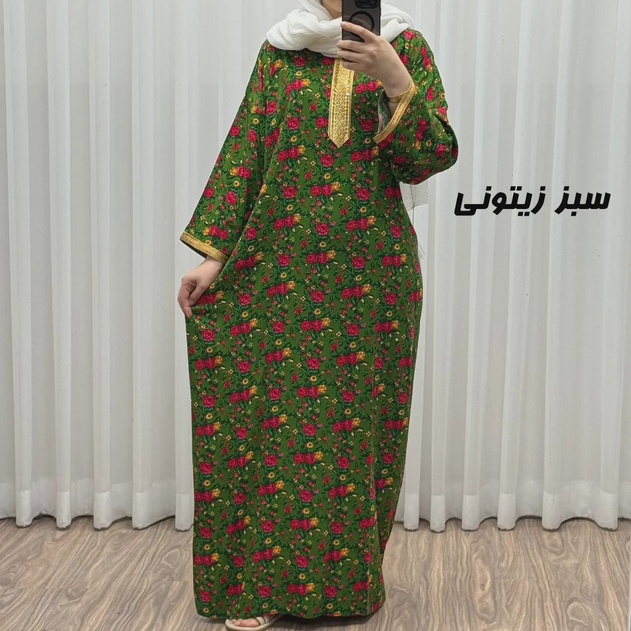 پیراهن ساحلی زنانه ترکمنستان طلاکوب گل ریز فری سایز تا 54 جنس نخی چهارفصل شیک