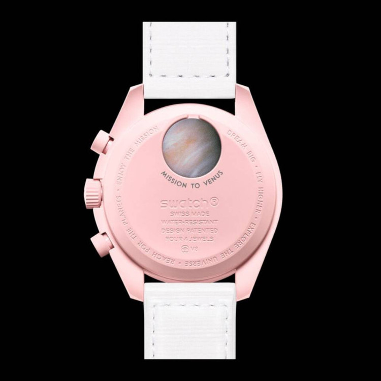 ساعت مچی عقربهای کوارتز امگا سواچ مدل MISSION TO VENUS