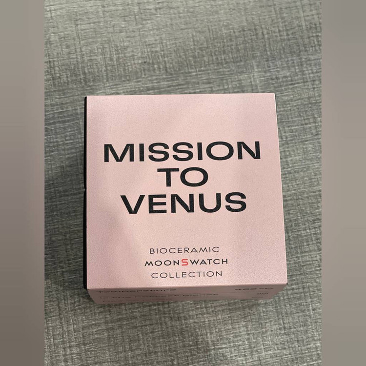 ساعت مچی عقربهای کوارتز امگا سواچ مدل MISSION TO VENUS