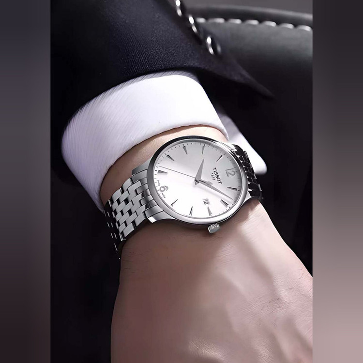 ساعت مچی عقربهای کوارتز مردانه تیسوت مدل T0636101103700