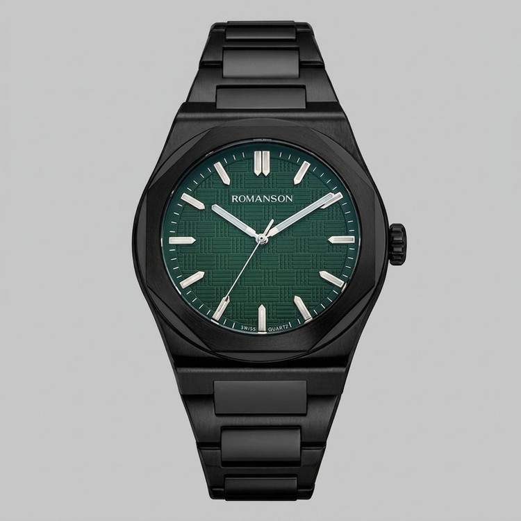 ساعت مچی عقربه ای مردانه رومانسون مدل RM4BS004MMBBAD2W