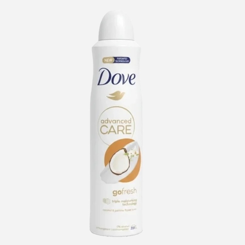 اسپری ضد تعریق داو رایحه نارگیل ساخت انگلستان 250 ml