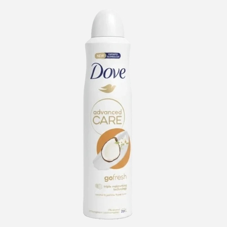 اسپری ضد تعریق داو رایحه نارگیل ساخت انگلستان 250 ml