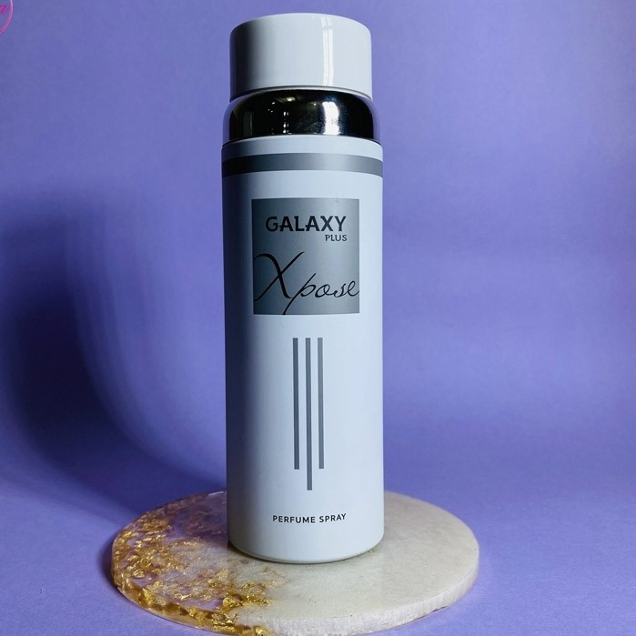 اسپری خوشبو کننده بدن مردانه گلکسی Galaxy XPOSE سفید