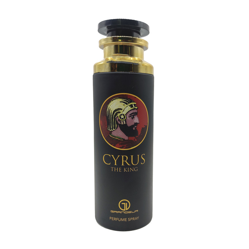 اسپری بدن مردانه گراندیور مدل Cyrus حجم 200 میلی لیتر EGH