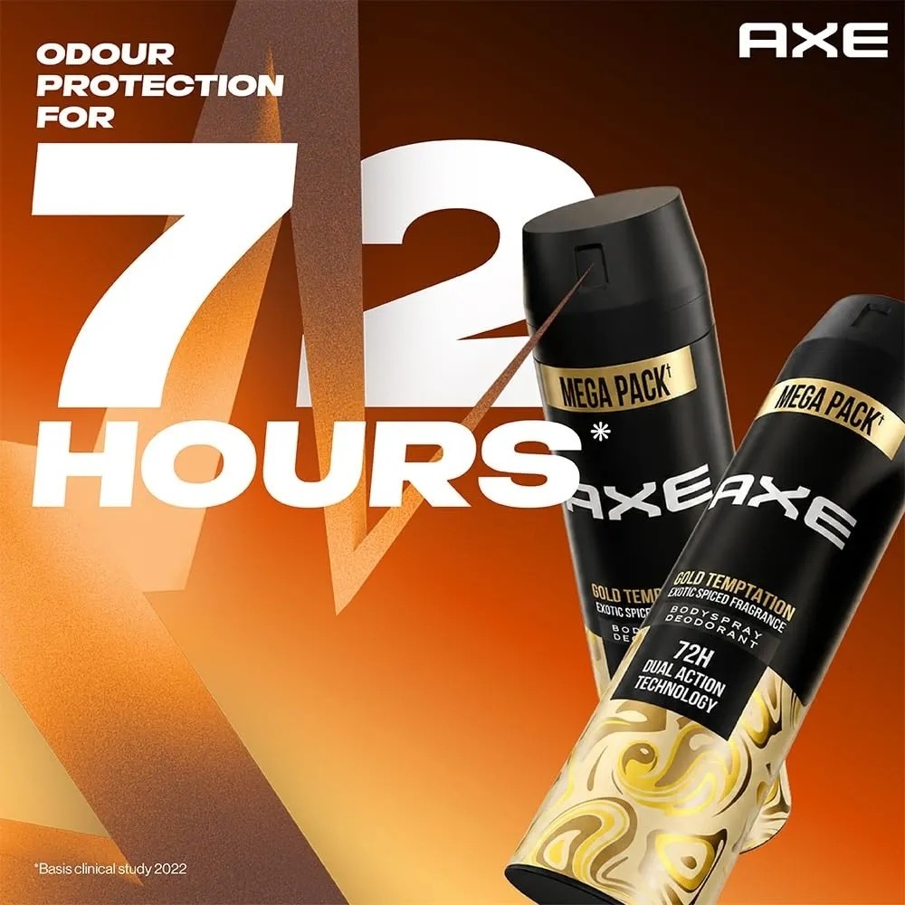 دئودورانت 72 ساعته خنک کننده جادوئی AXE حجم 215 میلی لیتر