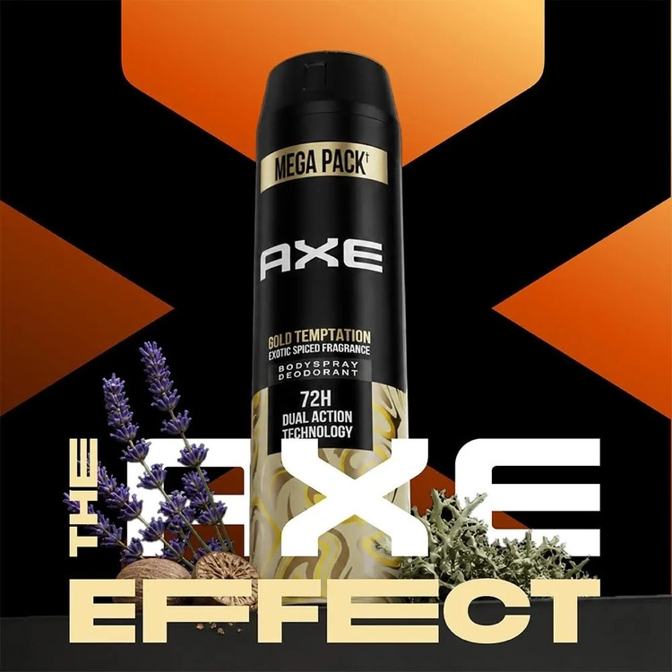دئودورانت 72 ساعته خنک کننده جادوئی AXE حجم 215 میلی لیتر