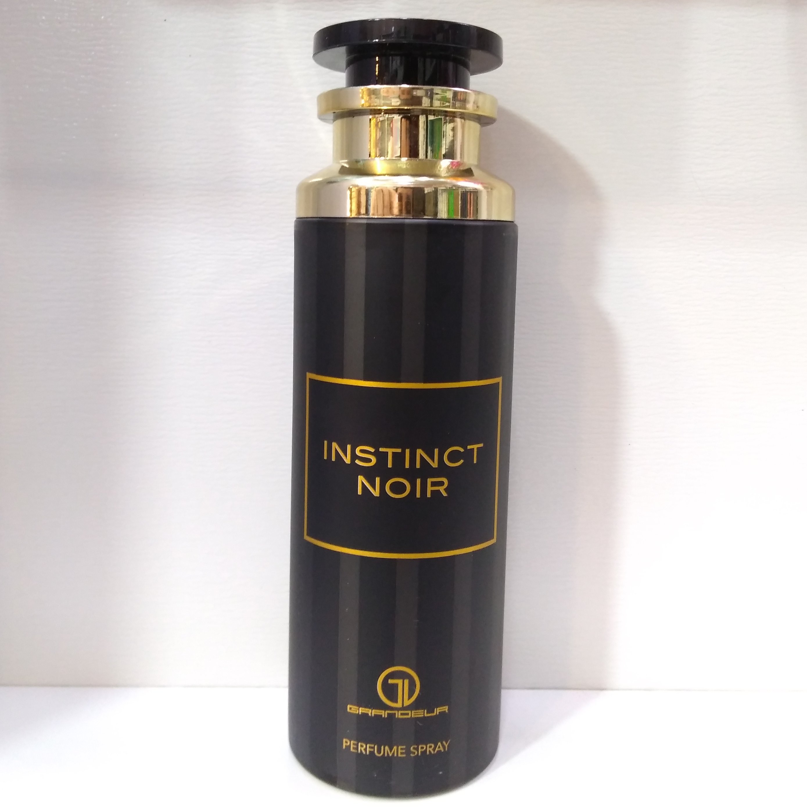 اسپری بدن اینسدینت نویر گرندیور حجم 200 میل Grandeur Instinct Noir Perfume body Spray