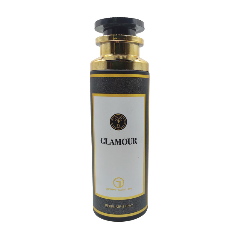 اسپری بدن زنانه گراندیور مدل Glamour حجم 200 میلی لیتر FUV
