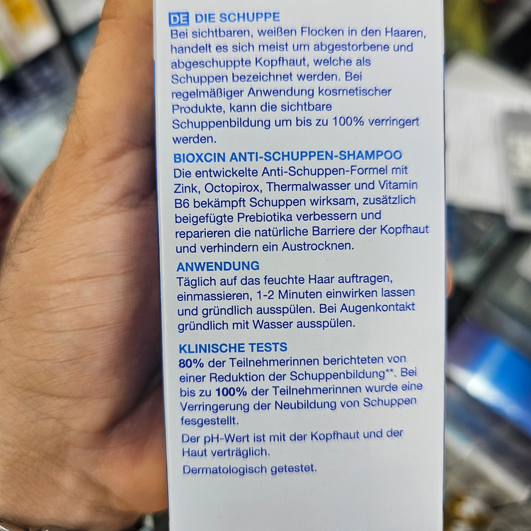 Bioxin Thermal Anti-Dandruff Shampoo
