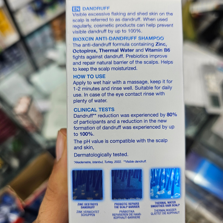 Bioxin Thermal Anti-Dandruff Shampoo