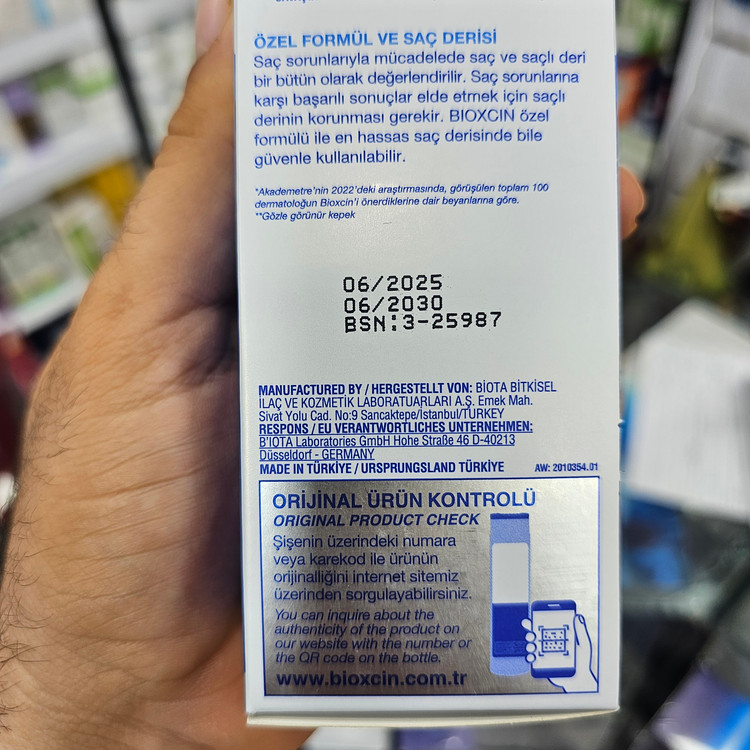 Bioxin Thermal Anti-Dandruff Shampoo
