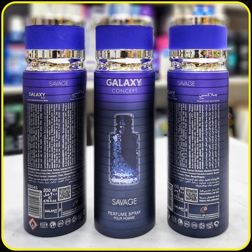 اسپری عطر ساواج گلکسی 200 میلیلیتر Galaxy Savage Perfume Spray Pour Homme