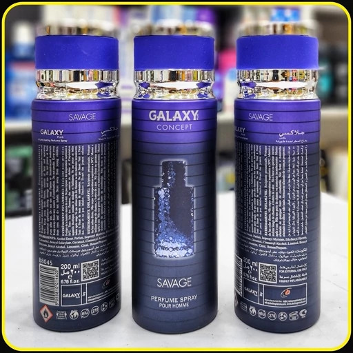 اسپری عطر ساواج گلکسی 200 میلیلیتر Galaxy Savage Perfume Spray Pour Homme