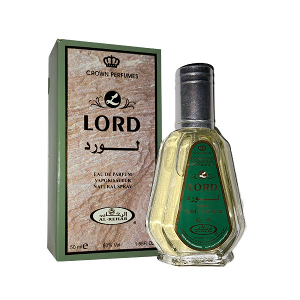 ادوپرفیوم رحاب مدل لورد LORD با رایحه تند و شیرین حجم 50 میلیلیتر