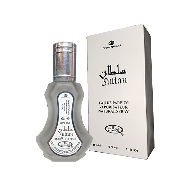 ادو پرفیوم مردانه رحاب مدل سلطان با رایحه تلخ حجم 35 میلی لیتر