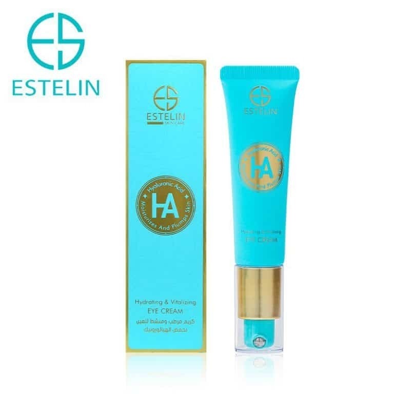 کرم دورچشم هیالورونیک اسید استلین ESTELIN Hyaluronic Acid Hydrating Vitalizing Eye Cream