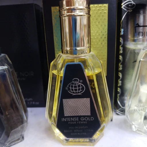 ادکلن 50 میل اینتنس گلد فرگرانس ورد Intense Gold Fragrance World