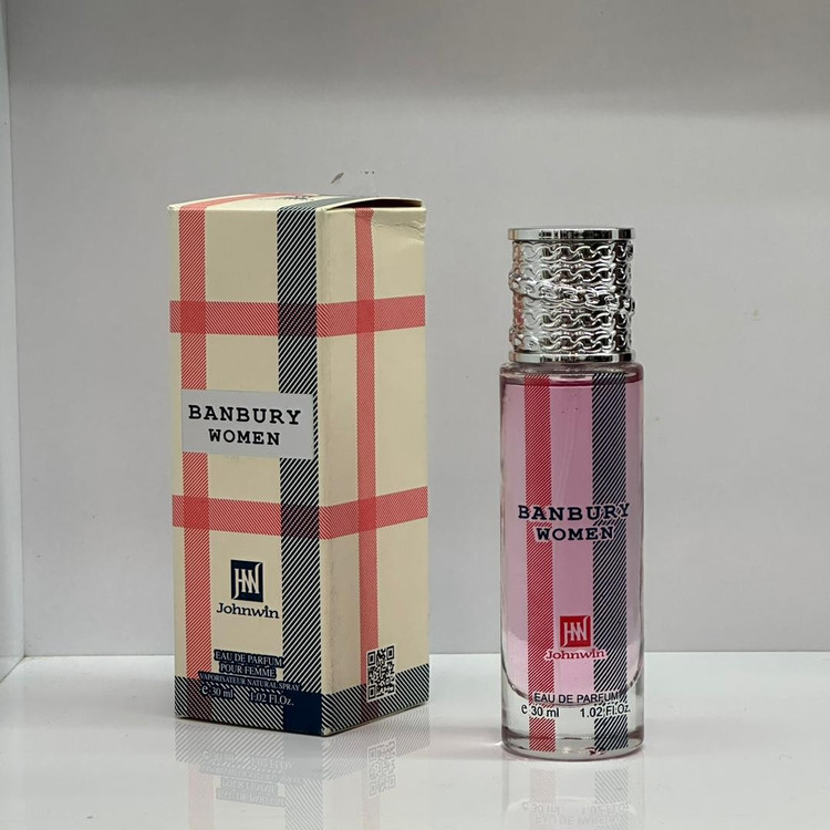 عطر و ادکلن باربری لندن زنانه(BANBURY WOMEN) از برند جانوین 30 میل