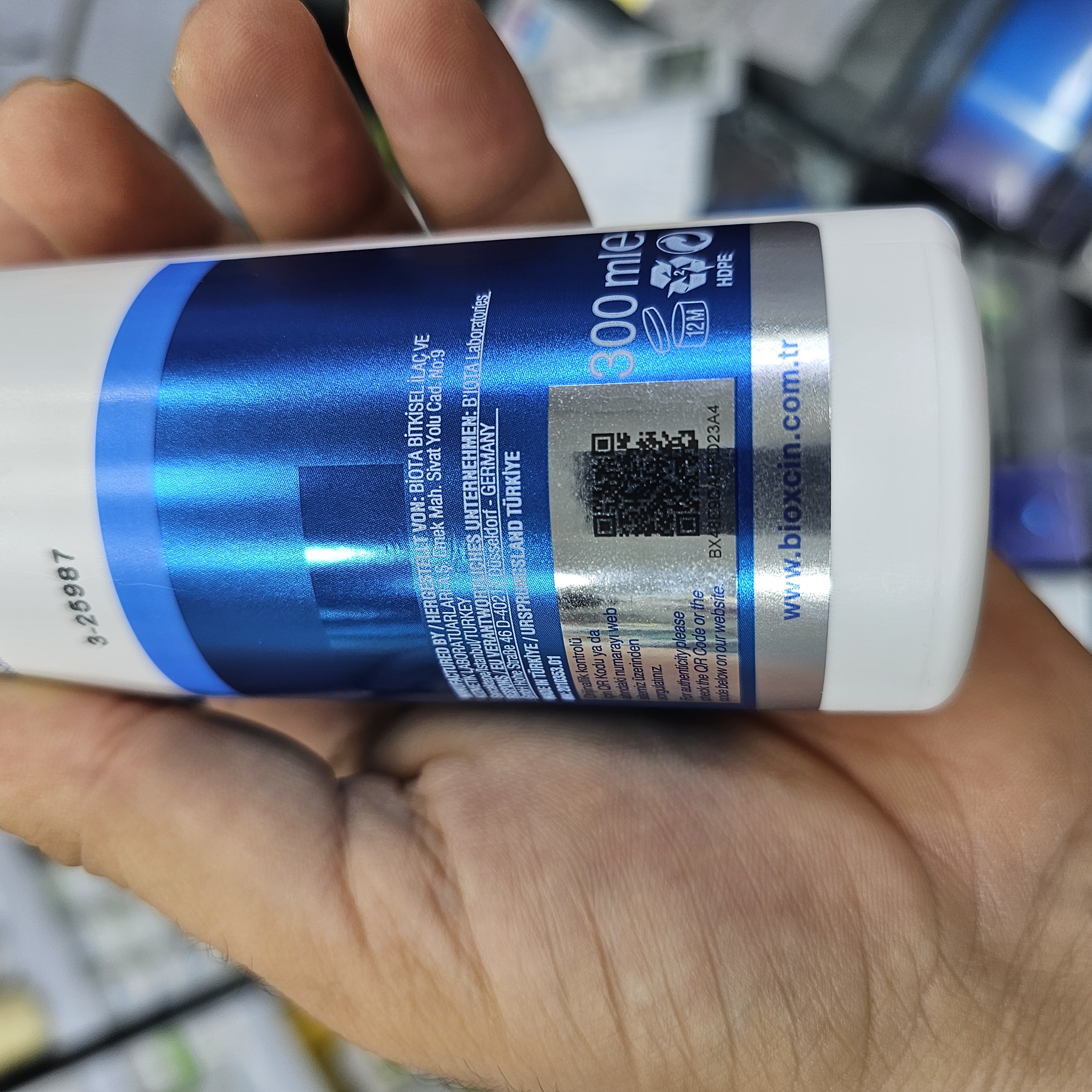 شامپو ضد شوره بیوکسین اورجینال Bioxin Anti-Dandruff Thermal Shampoo حجم 300 میل