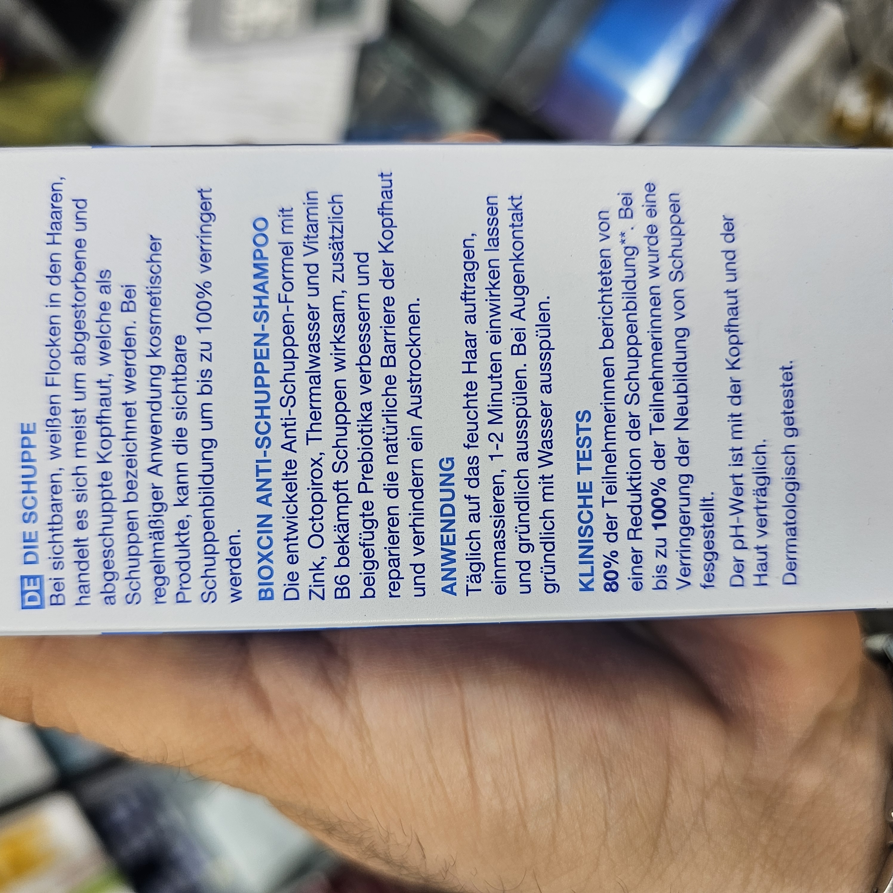 شامپو ضد شوره بیوکسین اورجینال Bioxin Anti-Dandruff Thermal Shampoo حجم 300 میل