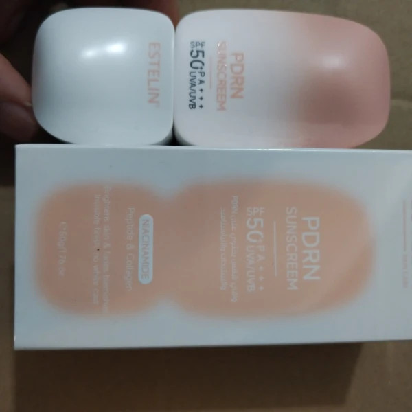 ضد آفتاب بیرنگ SPF50 استلین PDRN حاوی نیاسینامید، پپتاید و کلاژن 50 گرم