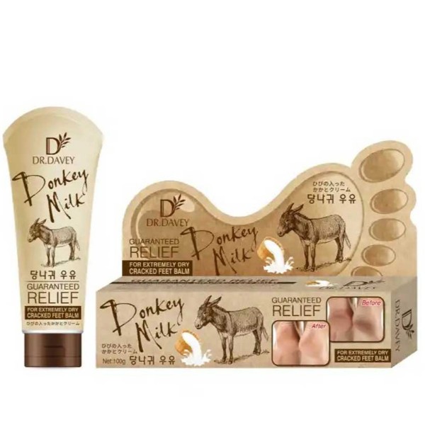بالم ترک پا با شیر الاغ دکتر دیوی (Dr. Davey Donkey Milk Foot Balm) (نیاز به ویرایش)