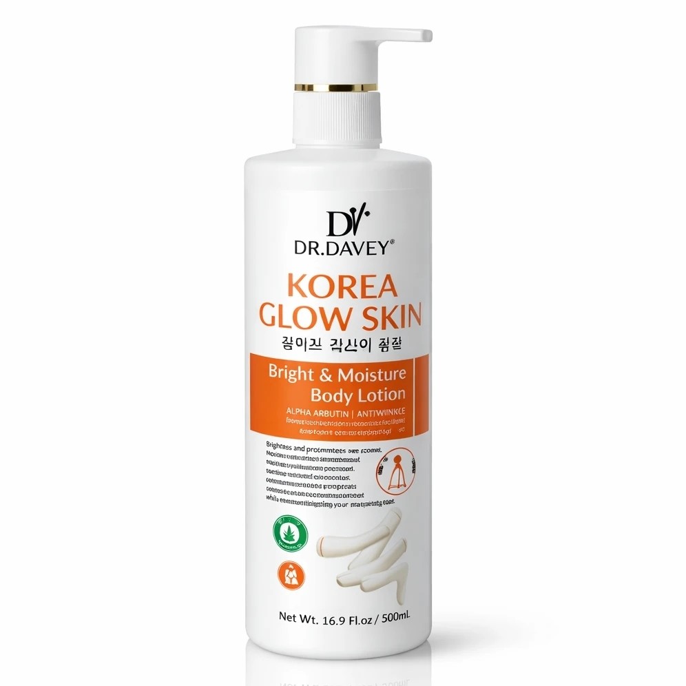 لوسیون آبرسان هویج دکتر دیوی حاوی AHA + گلوتاتیون + ویتامین C و SPF 50 PA+++ مخصوص پوستهای اگزمای و خشکی بیش از حد