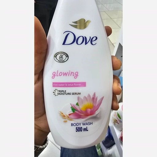 شامپو بدن داو GLOWING RITUAL 500ml حجم 500 میلیلیتر بدون سولفات اورجینال امارات